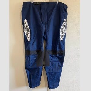 Grey Wolf Motorcycle Riding Pants Kevlar Protective Biker Gear Blue Size 46